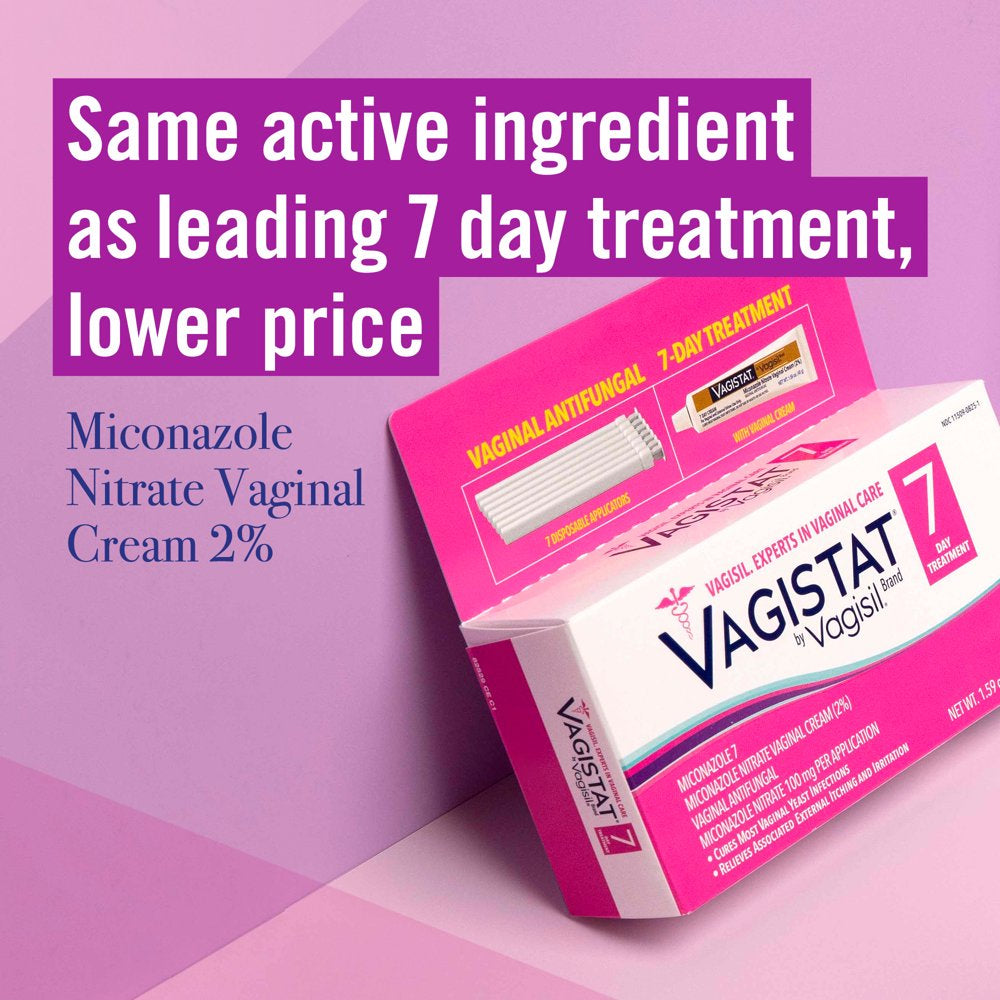 Vagistat Vaginal Antifungal 7-Day Yeast Infection Treatment Cream, 1.59 Oz