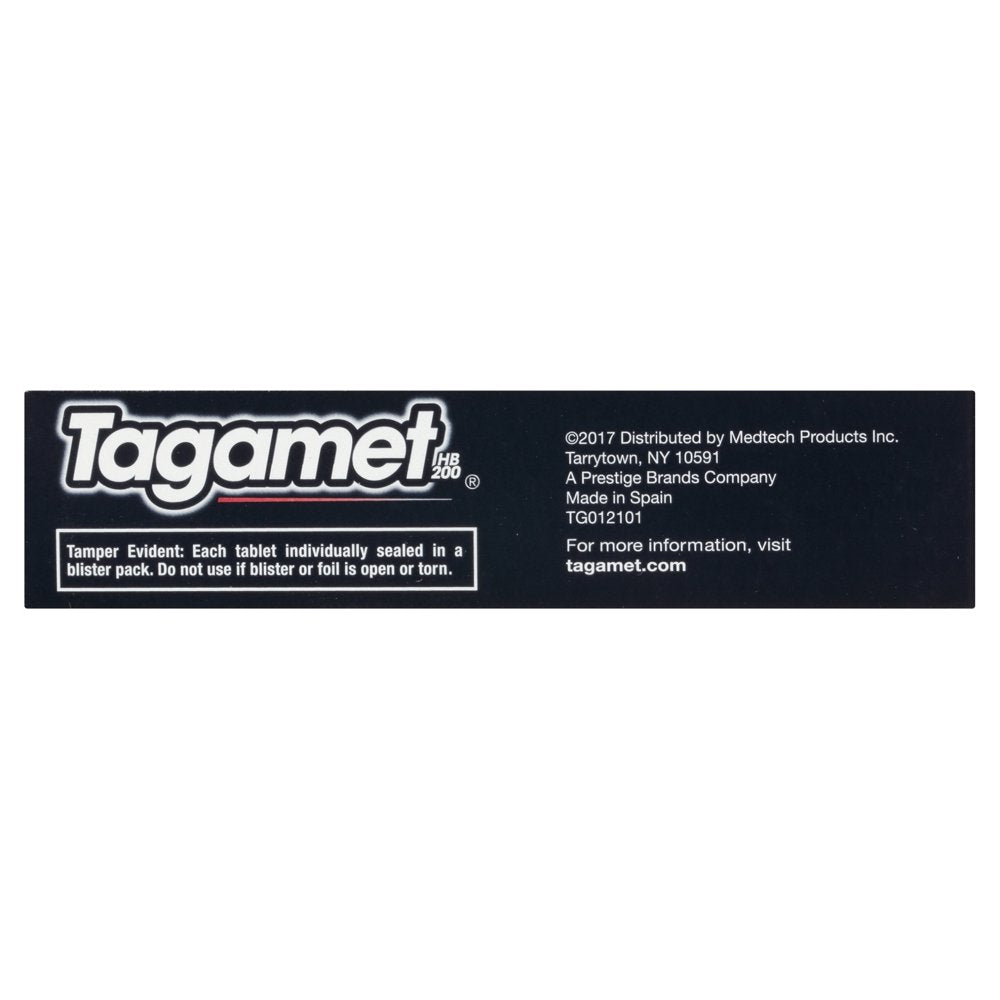 Tagamet HB 200 Mg Cimetidine Acid Reducer and Heartburn Relief, 30 Count