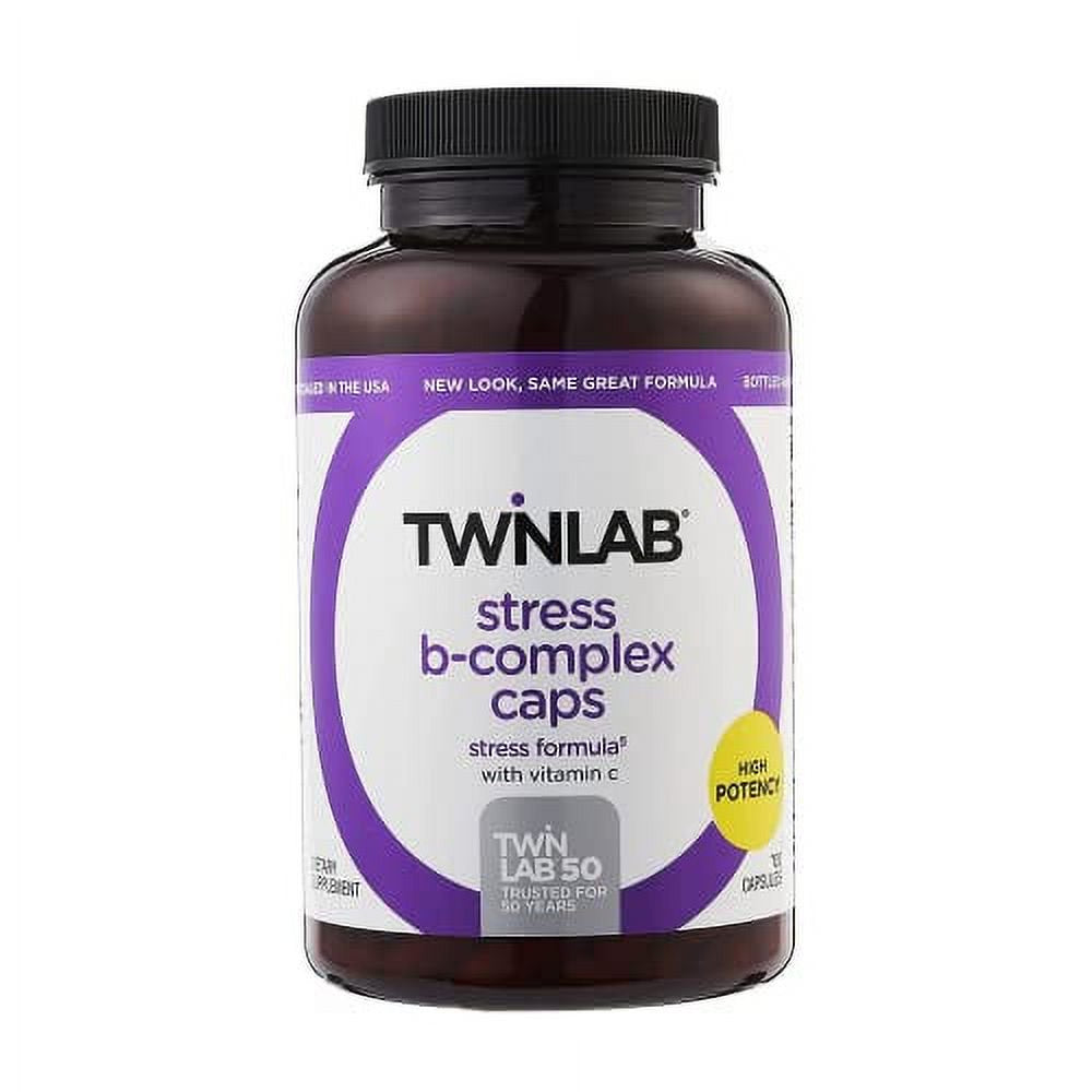 Twinlab Stress B-Complex Caps, 100 Capsules