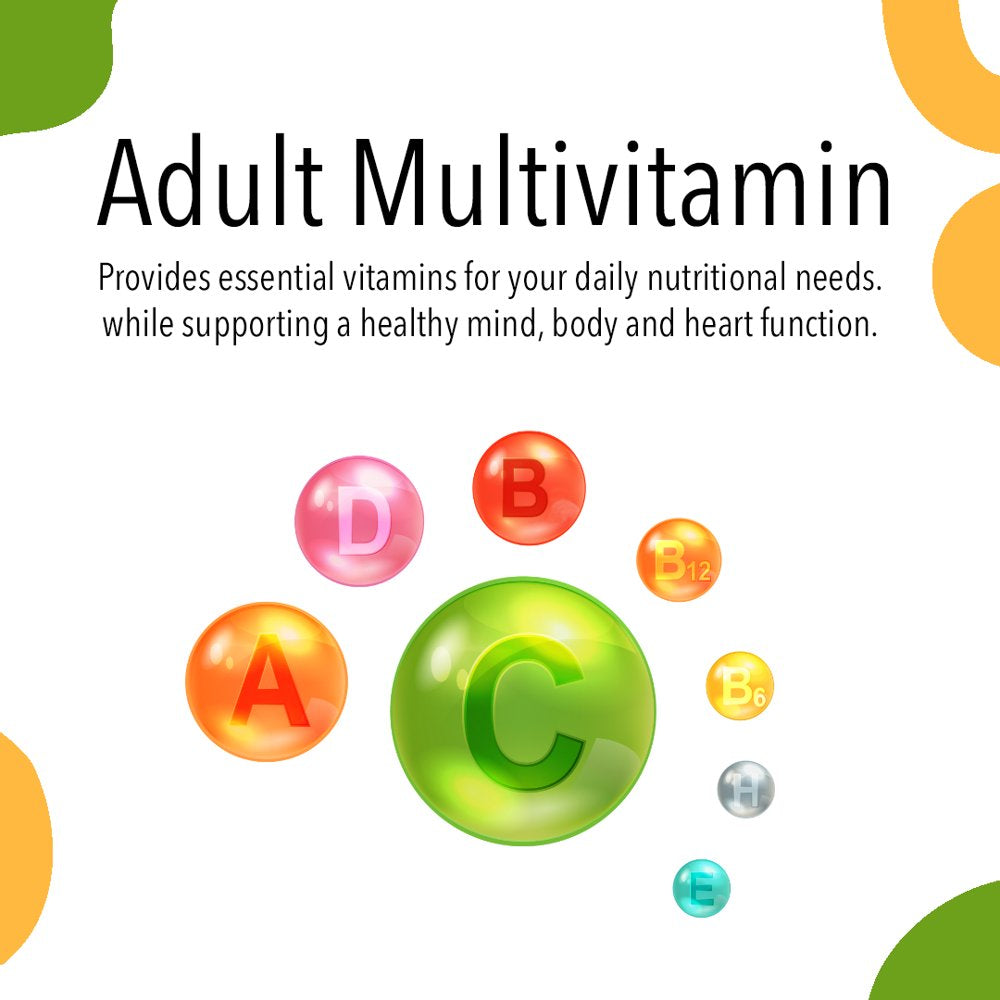 Vita Globe Adult Complete Multivitamin Gummy 120Ct (2 X 60Ct Bottles)