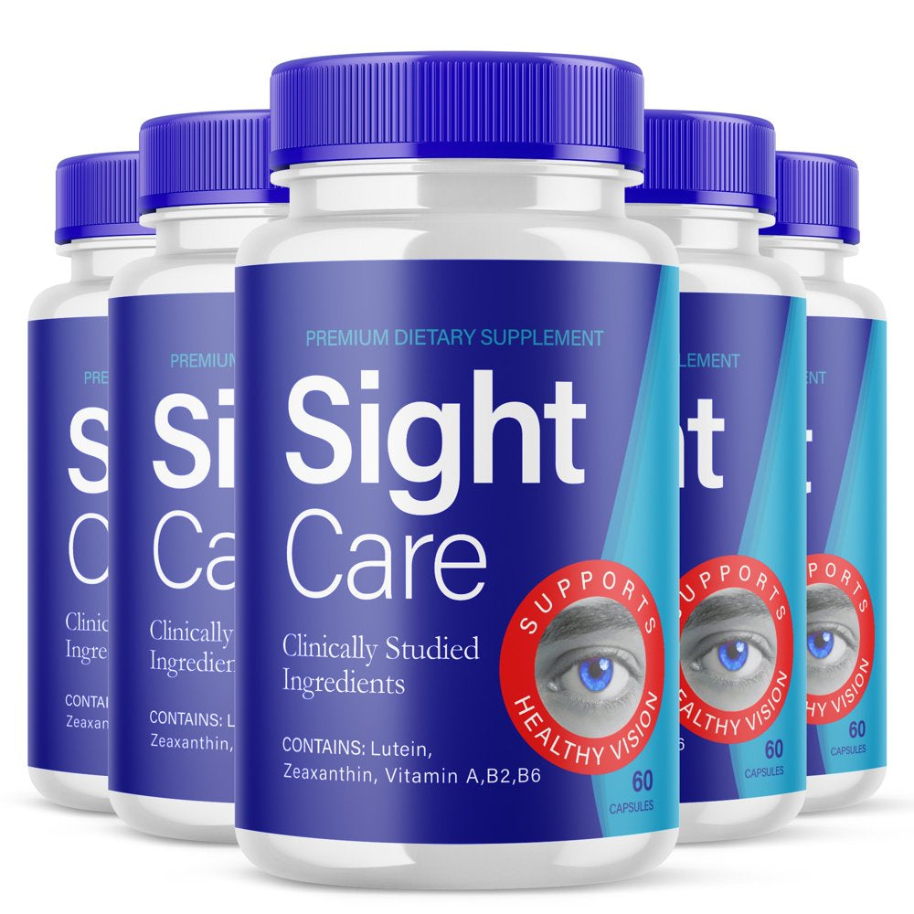 (5 Pack) Sight Care - Revolutionary Advanced Vision Matrix Formula - Supports Healthy Vision - Dietary Supplement for Eyes Sight - 300 Capsules