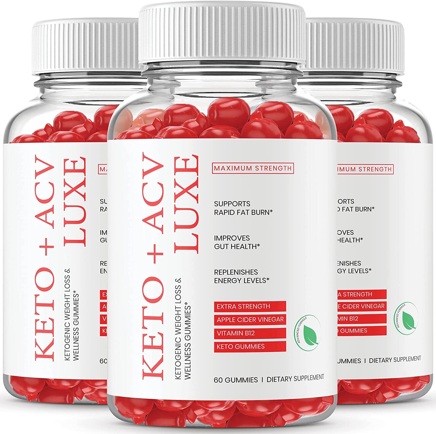 (3 Pack) Keto Luxe Gummies Keto ACV Luxe Gummies Luxe Keto ACV Gummies Keto Lux Keto ACV Luxe Gummy AVC Gummy S (180 Gummies)