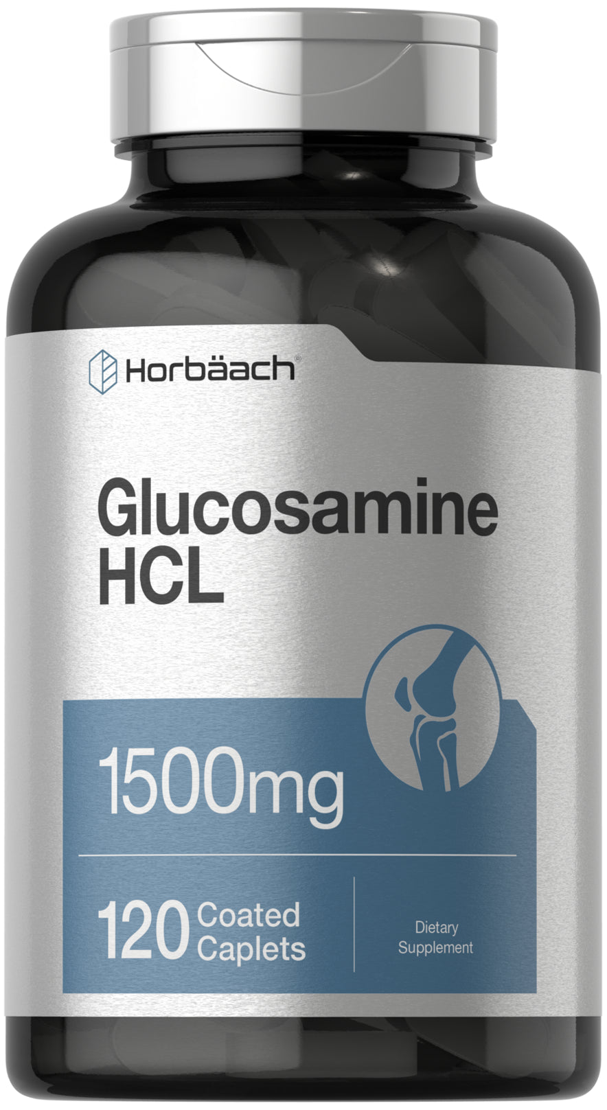 Glucosamine Hcl | 1500Mg | 120 Caplets | by Horbaach
