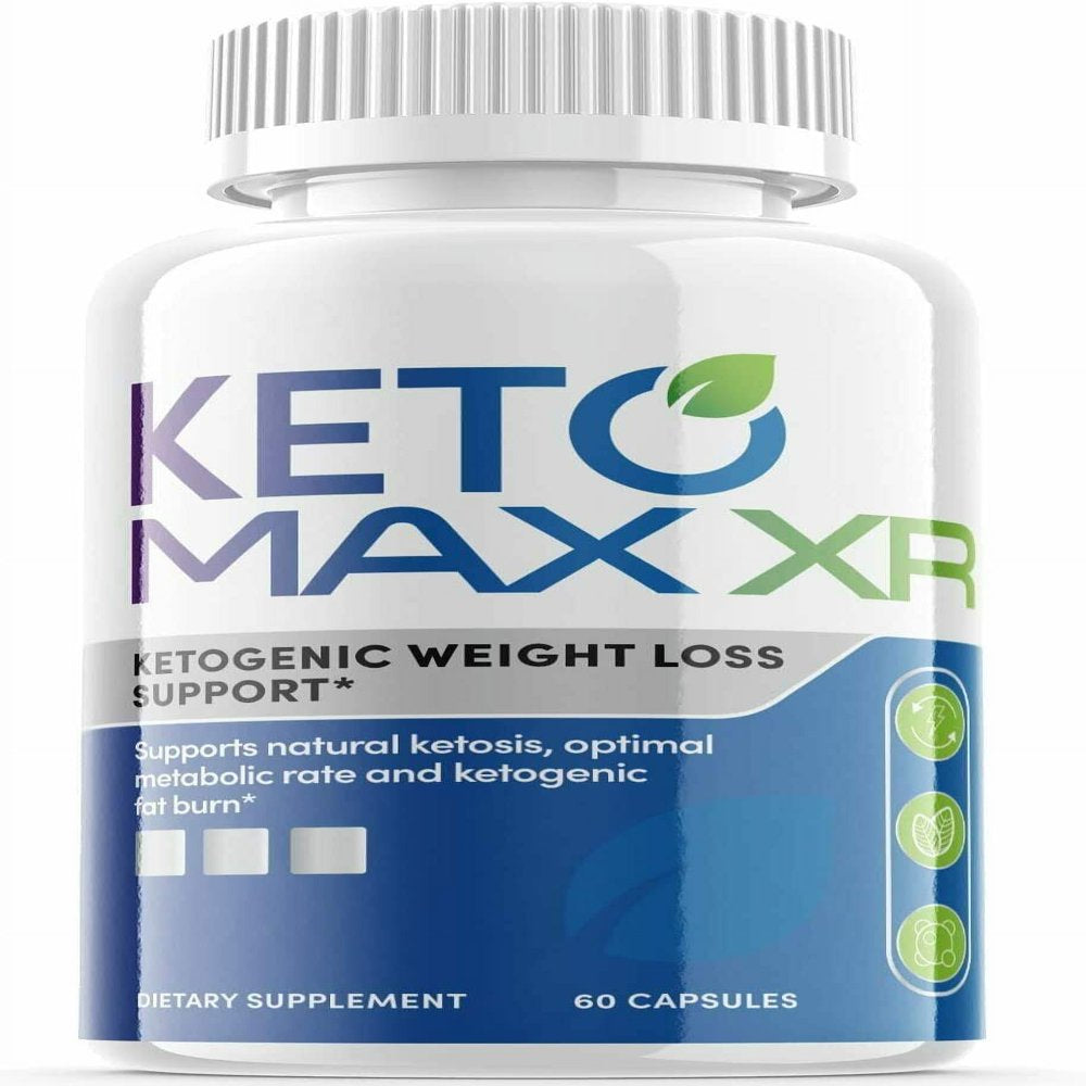 (1 Pack) Keto Max XR - Supplement for Weight Loss - Energy & Focus Boosting Dietary Supplements for Weight Management & Metabolism - Advanced Fat Burn Raspberry Ketones Pills - 60 Capsules