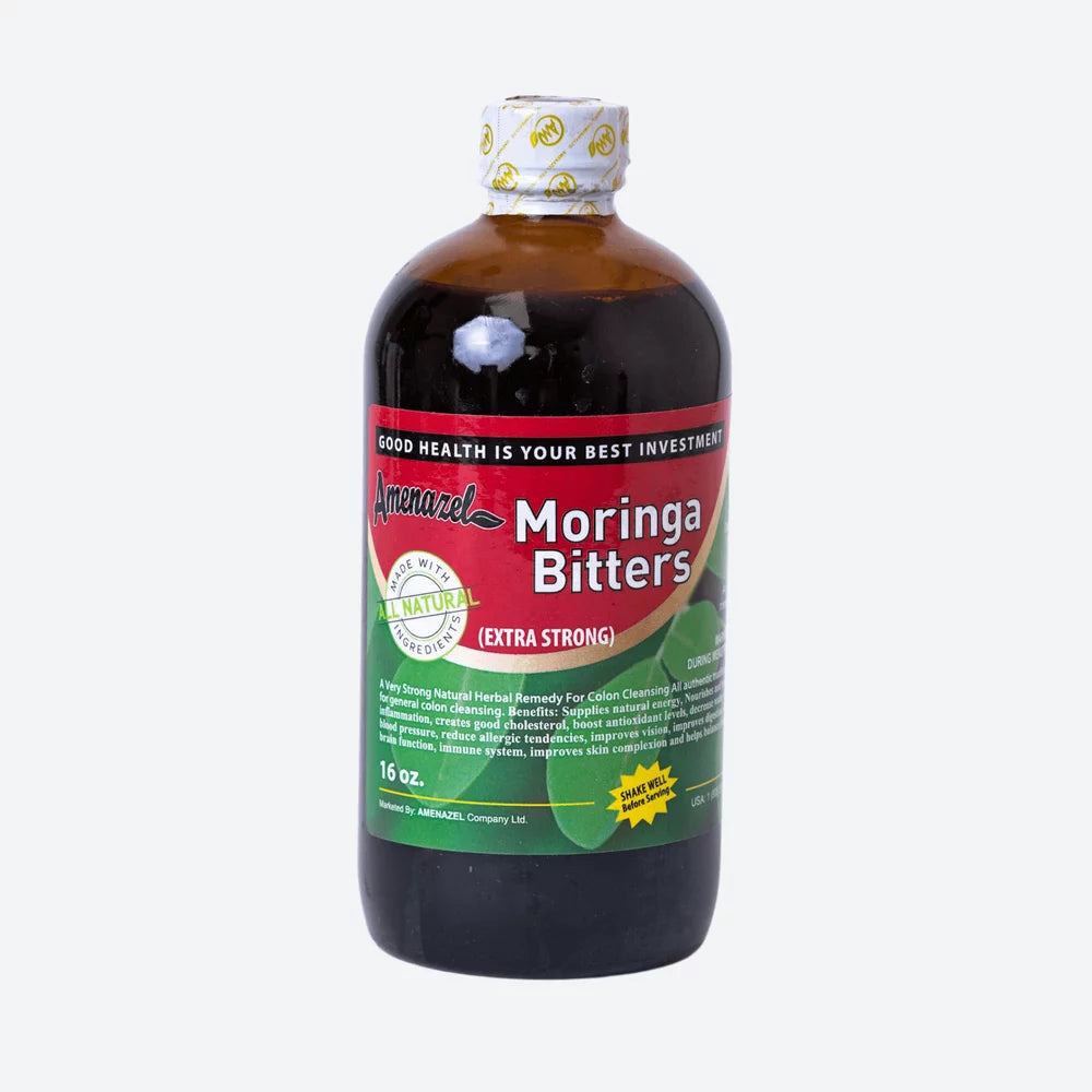 Amenazel Moringa Bitters-16 Oz-Authentic Moringa Bitters