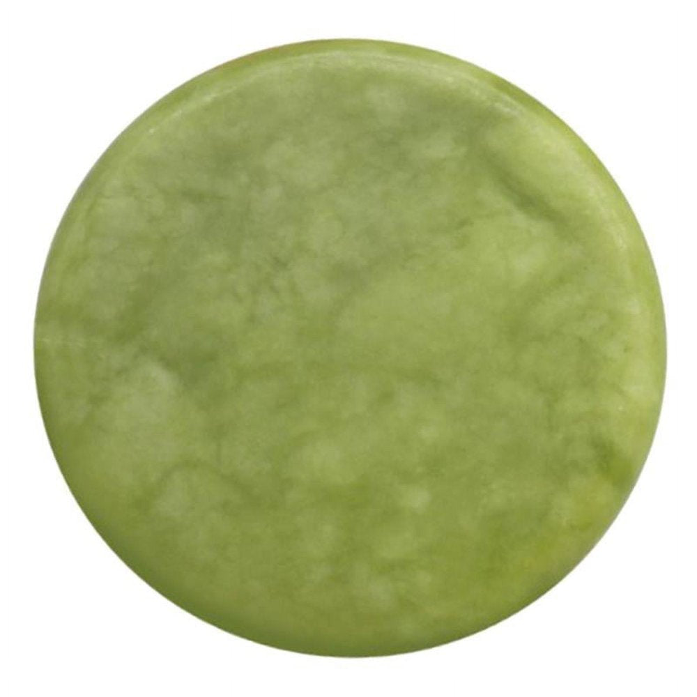 Round Jade Green Massage Stone Professional Facial Neck