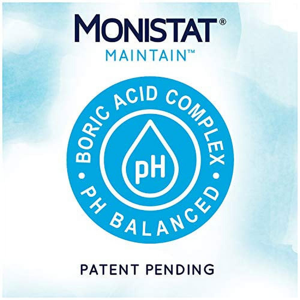 Monistat Maintain Feminine Wash with Boric Acid, Fragrance Free, 10 Fl Oz