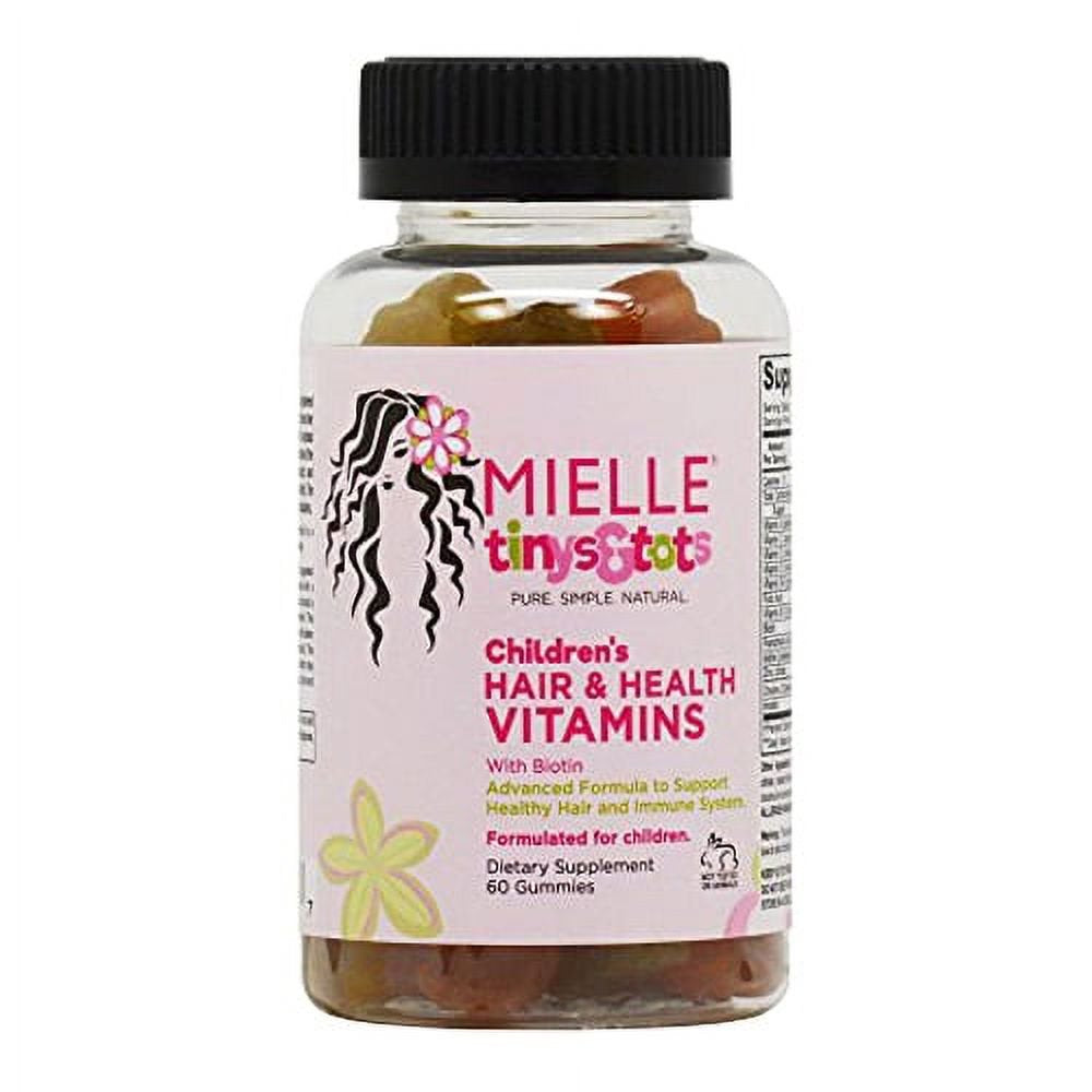 Mielle Organics Children'S Hair & Health Vitamins with Biotin 60 Ct