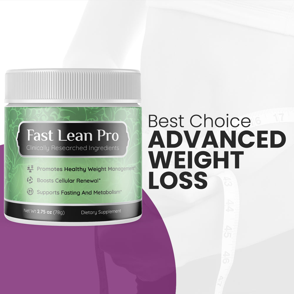 (2 Pack) Fast Lean Pro - Dietary Supplement Keto Powder Shake for Weight Loss Management & Metabolism - Appetite Suppressant