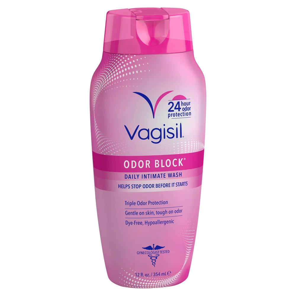 Vagisil Odor Block Daily Intimate Vaginal Feminine Wash, 12 Oz., 1 Pack