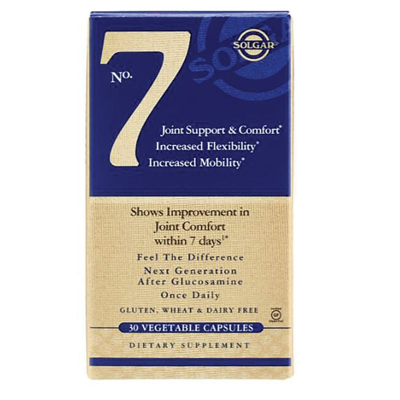 Solgar No. 7 Joint Support and Comfort 30 Vegetable Capsules