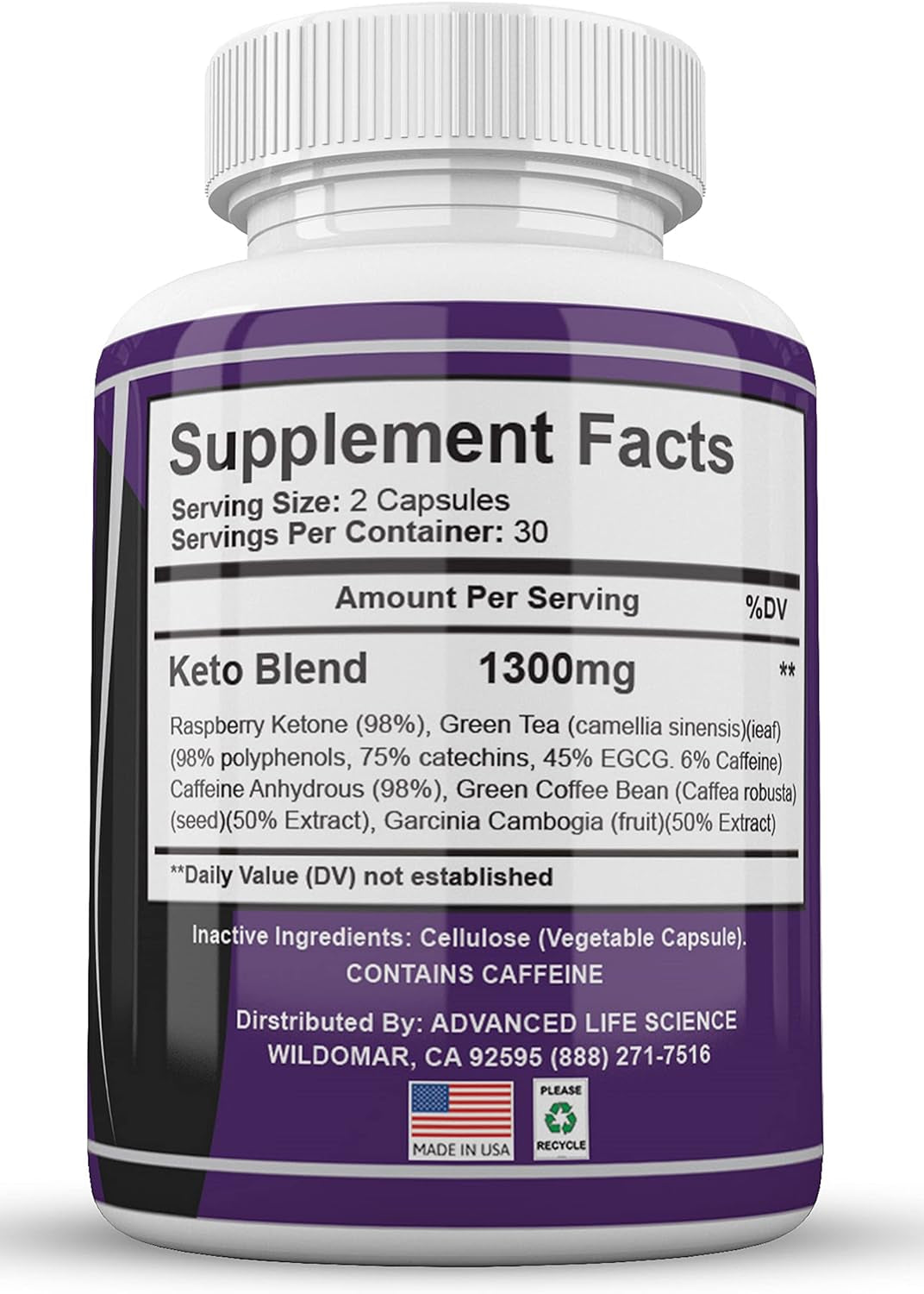 (Official) Complete Keto, Advanced Formula, Made in the USA, (2 Bottle Pack), 60 Day Supply