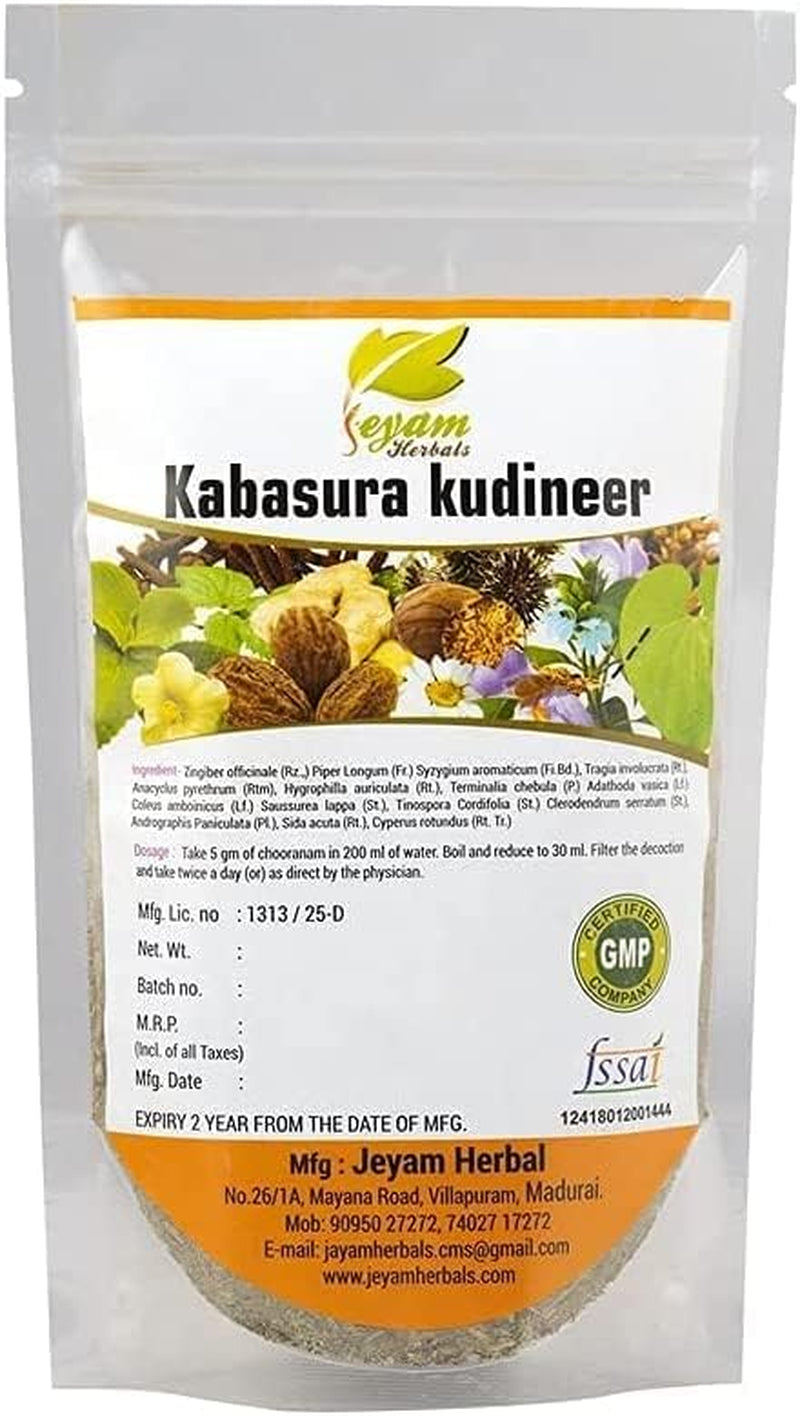 TARIN Kabasura Kudineer Chooranam Powder Pack of 1(Size -100G)