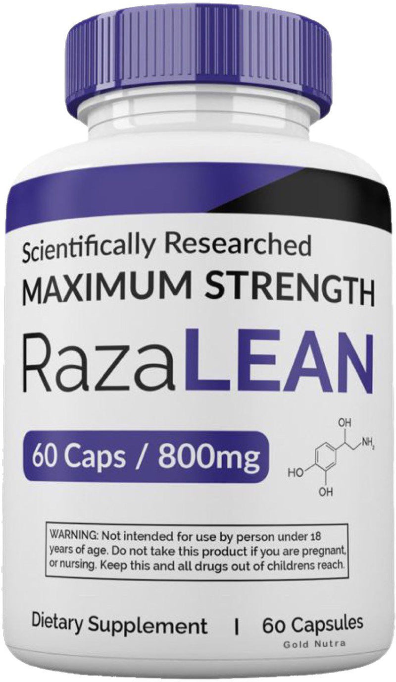 (2 Pack) Official Razalean Pills, 2022 Formula, 120 Capsules, Dietary Supplement