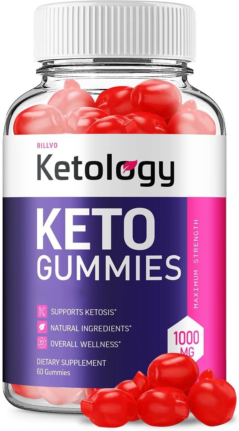 Ketology ACV Gummies - Advanced Formula Ketology Keto Apple Cider Vinegar Gummies (60 Gummies)