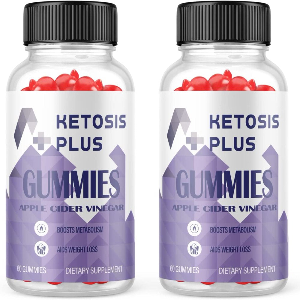 (2 Pack) Ketosis plus ACV Gummies - Supplement for Weight Loss - Energy & Focus Boosting Dietary Supplements for Weight Management & Metabolism - Fat Burn - 120 Gummies