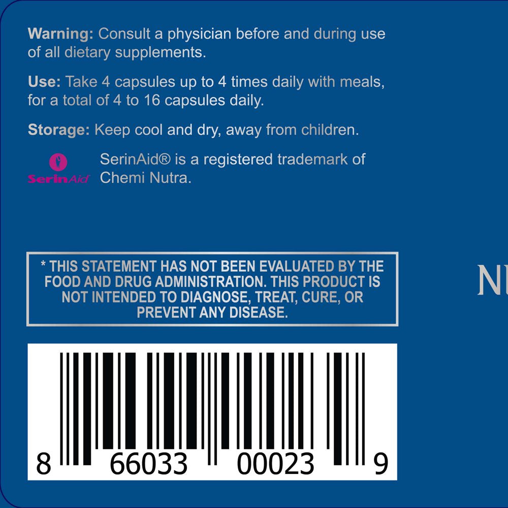 Thrivous Alpha - Nootropic Brain Supplement - 120 Capsules