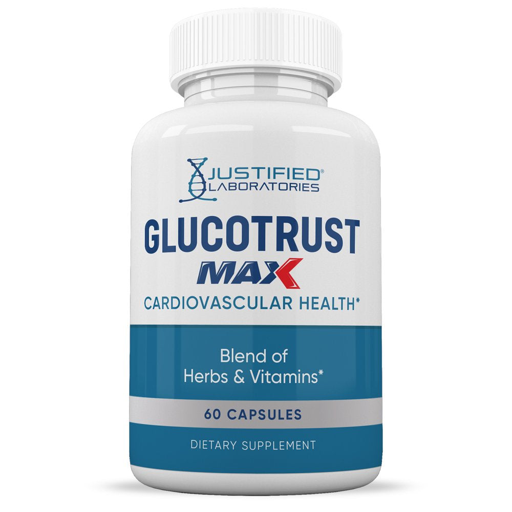 (5 Pack) Glucotrust Max Advanced Formula 1295MG 300 Capsules