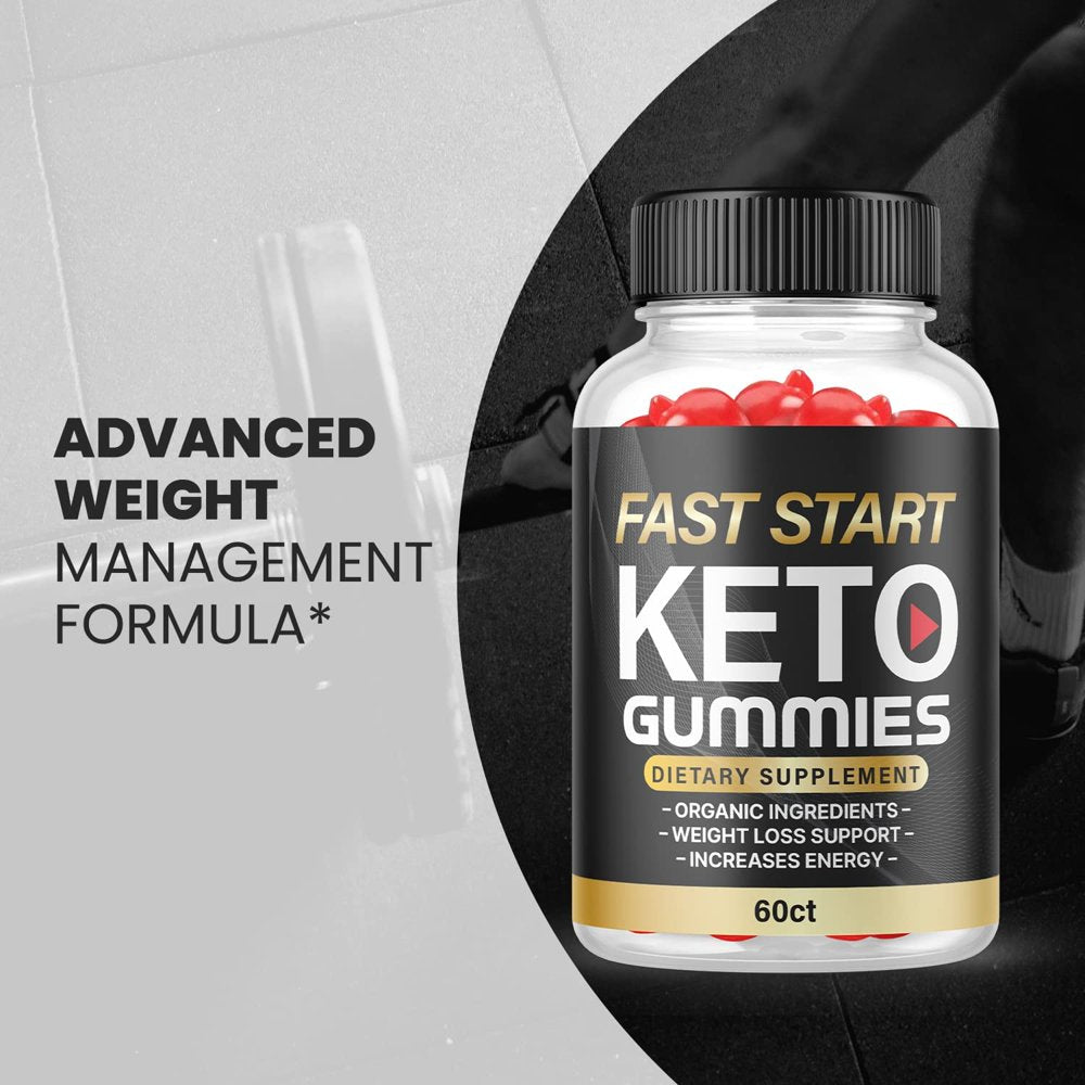 (5 Pack) Fast Start Keto ACV Gummies - Supplement for Weight Loss - Energy & Focus Boosting Dietary Supplements for Weight Management & Metabolism - Fat Burn - 300 Gummies