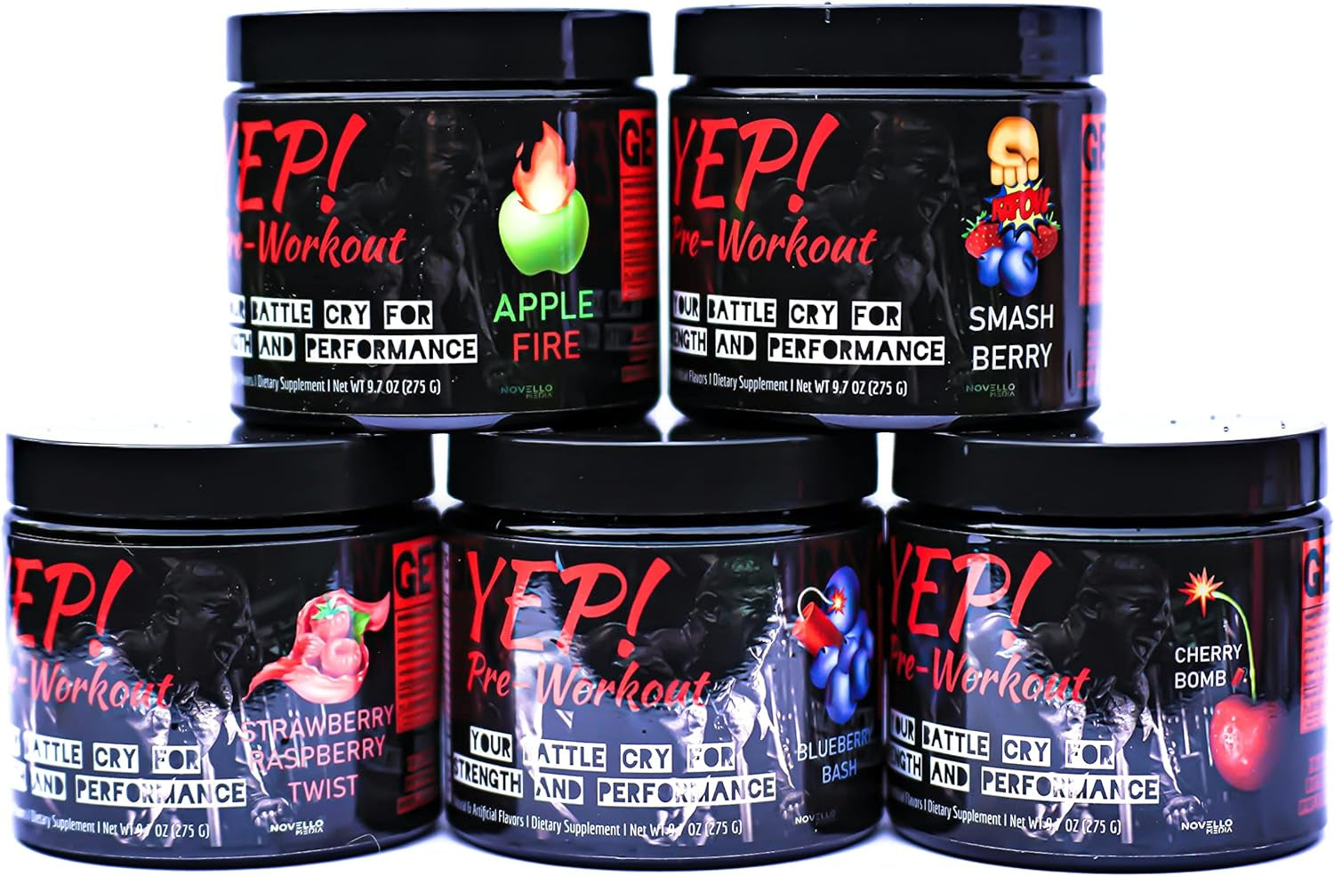 Yep Strength Yep! Pre-Workout (Apple Fire)