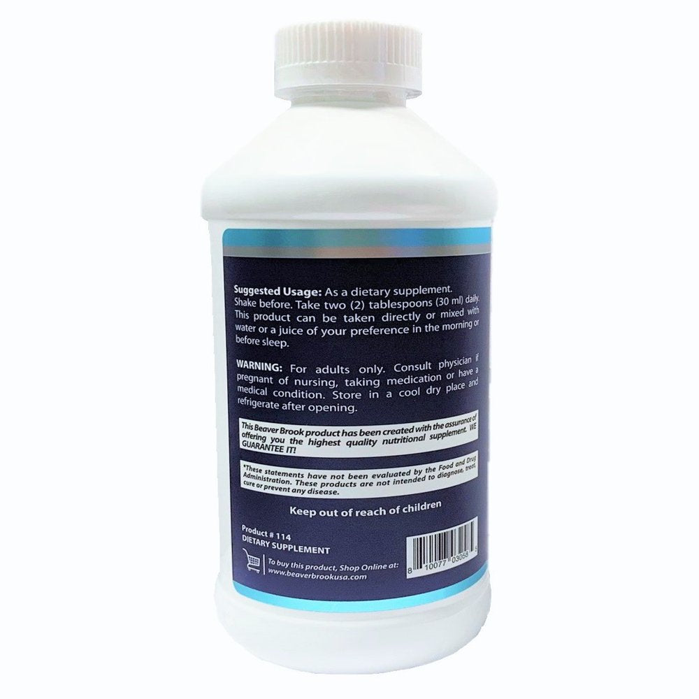 Beaver Brook Liquid Collagen 8,000Mg + Biotin - 16Oz