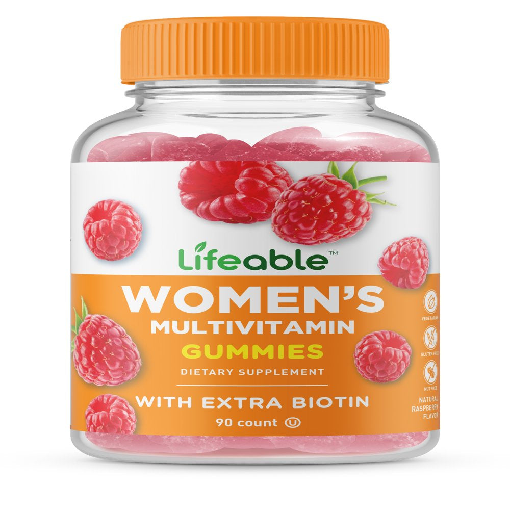 Lifeable Multivitamin Supplement for Women, with 11 Vitamins and Minerals, 90 Gummies