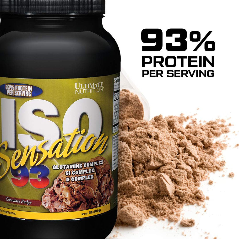 Ultimate Nutrition ISO Sensation 93 Whey Protein Powder-2Lb