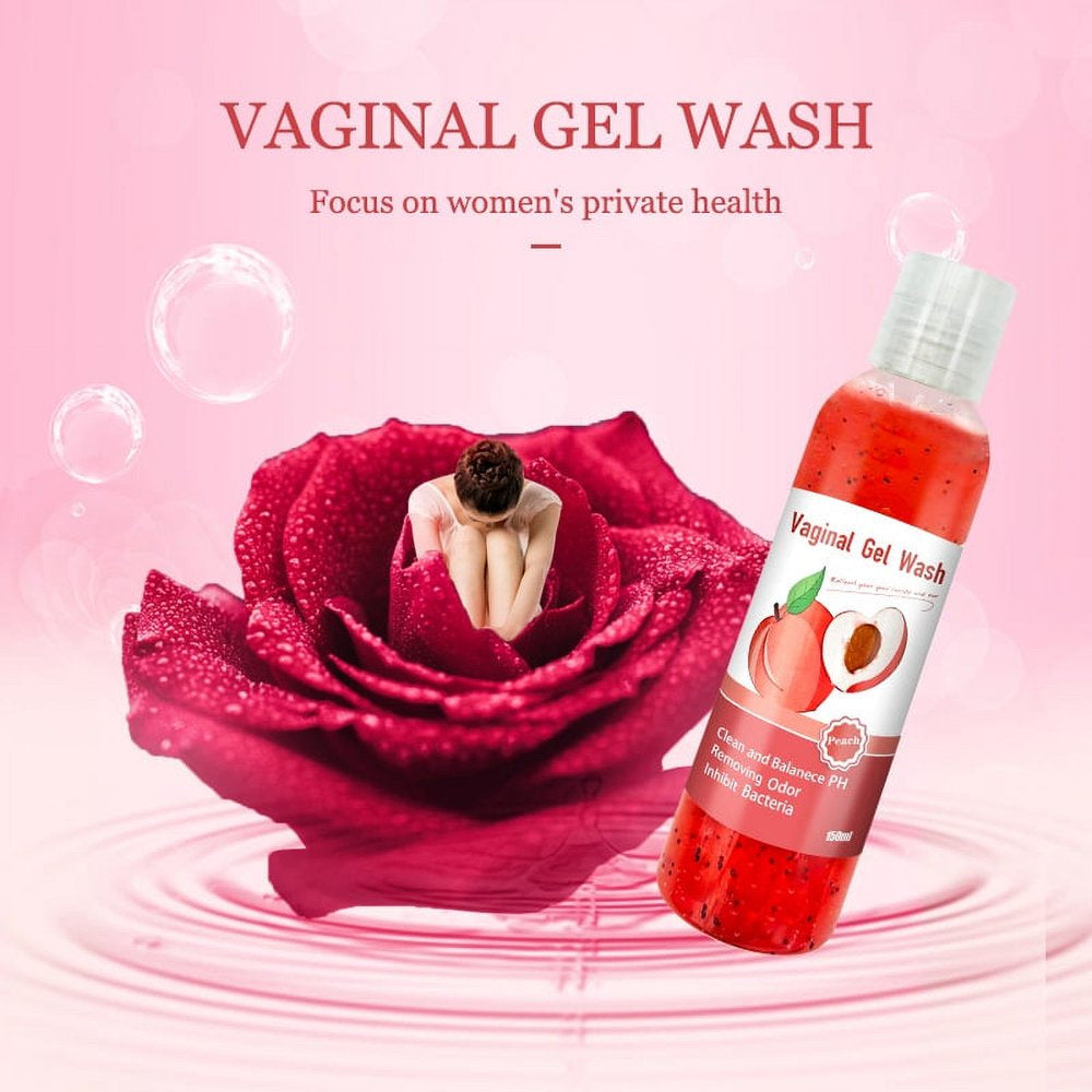 2PCS Feminine Wash for Women, Yoni Wash for Vaginal Ph Balance Remove Odor Moisturizing Hygiene Vagina Wash Feminine for Women Sensitive Skin Safe