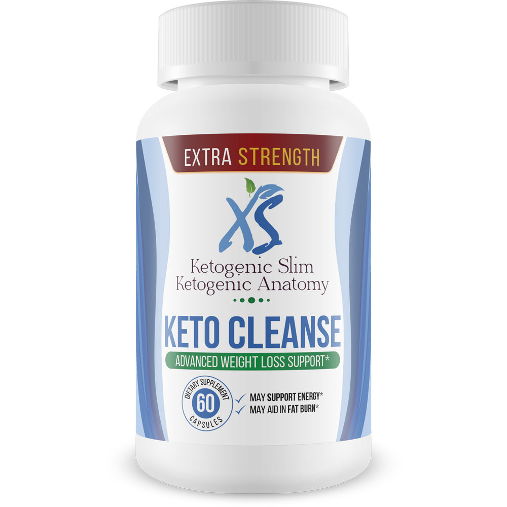 XS Ketogenic Slim Ketogenic Anatomy Keto Cleanse - Advanced Weight Loss Support - Faster Ketosis with a Cleanse - Remove Carb Gunk from Gut That Blocks Ketosis Entry - Keto Weight Loss