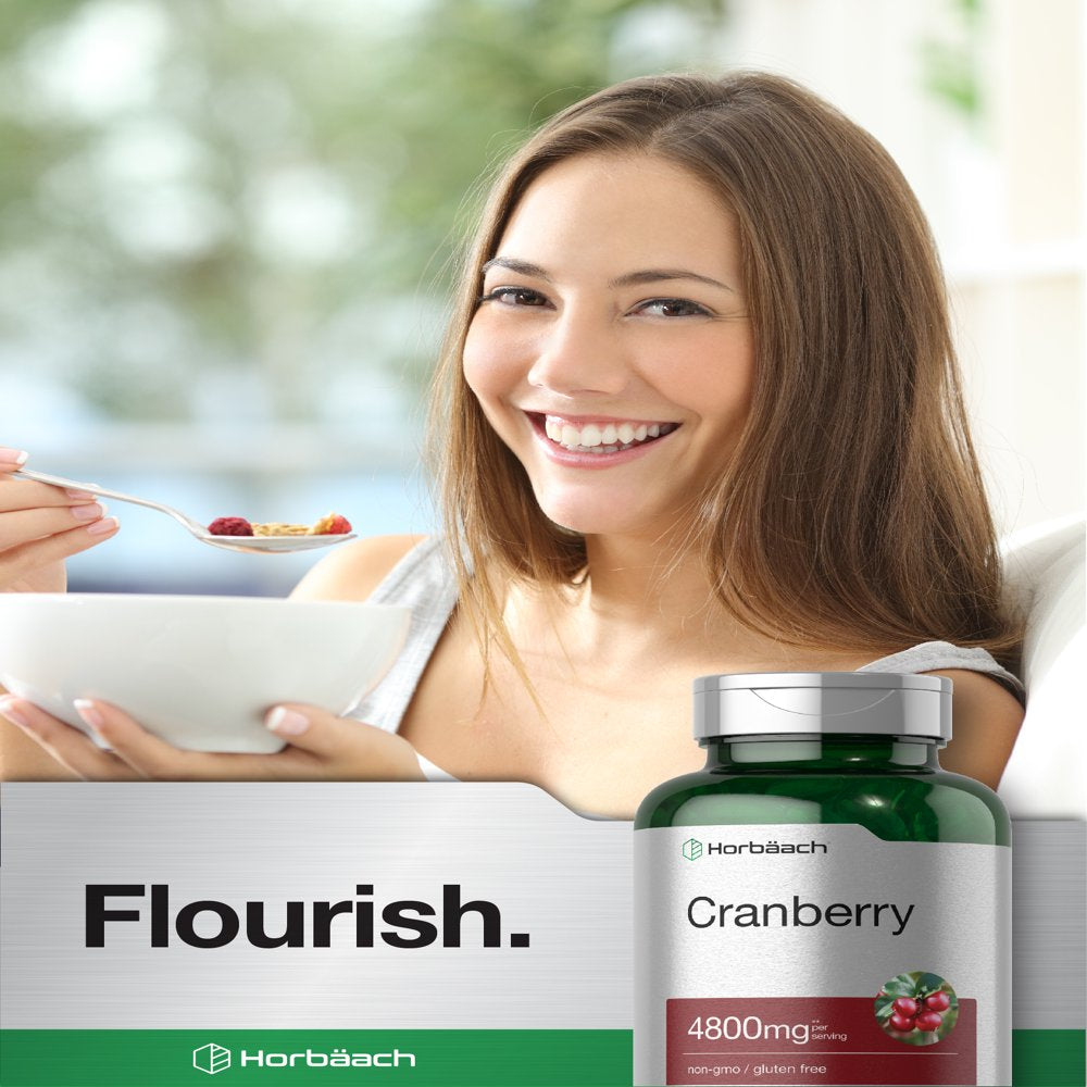 Cranberry Supplement | 4800Mg | 300 Softgels | by Horbaach