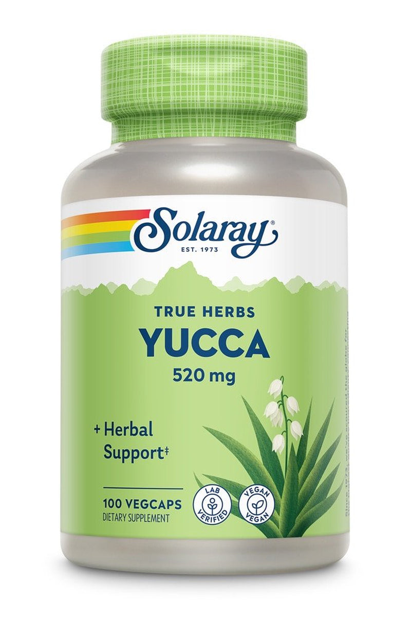 Solaray Yucca -- 520 Mg - 100 Vegcaps