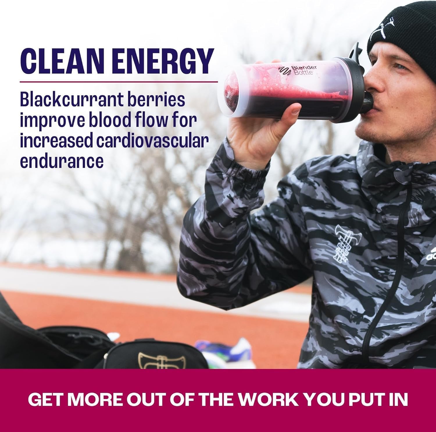 2Before All Natural Vegan Pre Workout, with 120Mg Caffeine I Clean Energy, Endurance, Recovery I Pre Workout Women and Men I 20 X Individual Packets I Informed Sports Certified I Blackcurrant