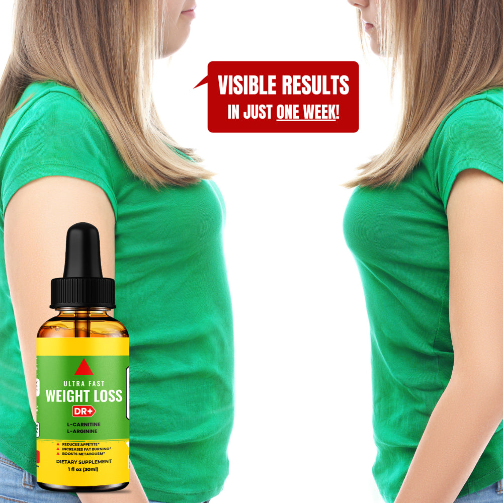 Fast Weight Loss Drops Metabolism Booster Appetite Suppressant, Belly Fat Burner 30 Ml