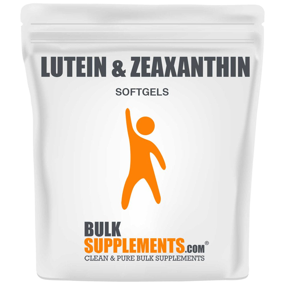 Bulksupplements.Com Lutein with Zeaxanthin Softgels, 9000Mcg - Vision Supplements (300 Softgels)