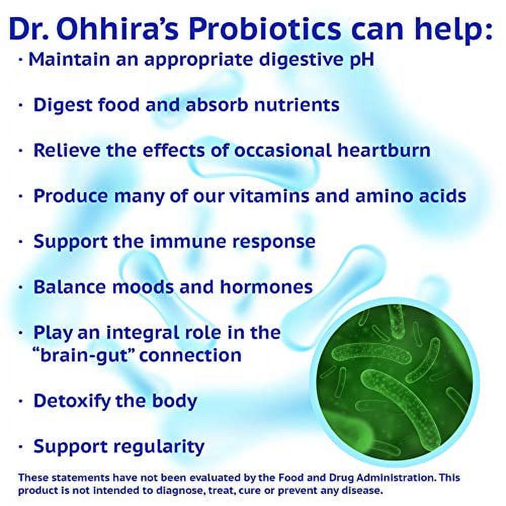 Dr. Ohhira’S Probiotics Professional Formula with 5 Year Fermented Prebiotics, Live Active Probiotics and the Only Product with Postbiotic Metabolites, 60 Capsules