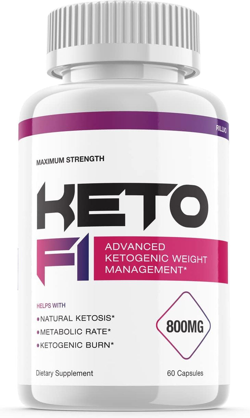 Keto F1 Pills Advanced Ketogenic Support Keto (60 Capsules)