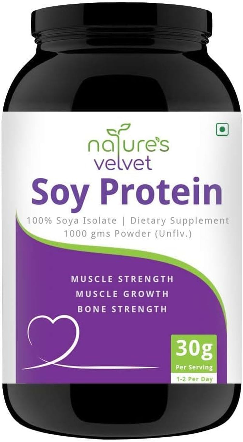 PUB Natures Velvet Lifecare Soy Protein, Vegetarian and Natural, 1000 GMS Pack of 1