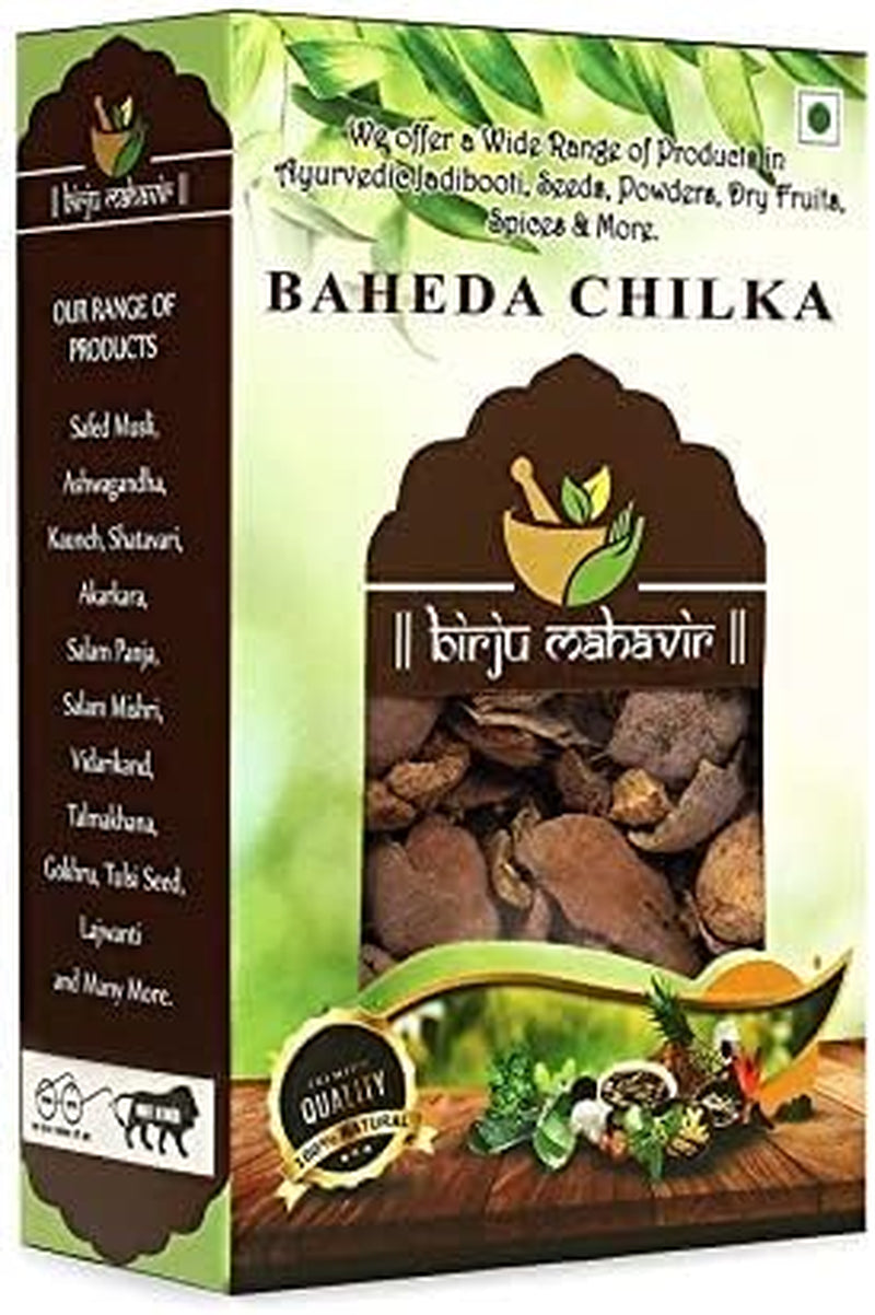 MIYUU Birju Mahavir Baheda Chilka Terminalia Belerica without Seed, Natural, 400 G