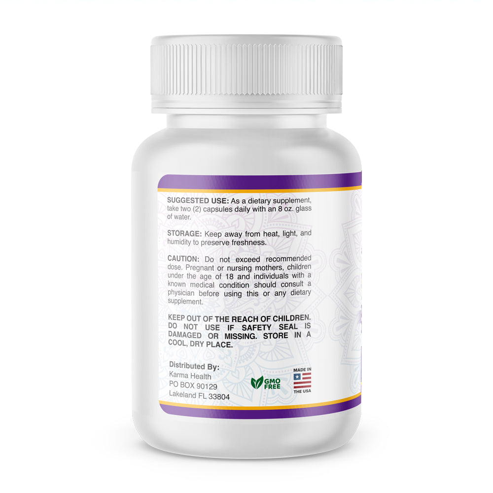Karma Health Biotin Formulated for Healthier Hair Skin and Nails Vitamins - Supports Metabolism for Energy - 60 Rapid Release Capsules - GMO Free - Made in USA - 5 Pack