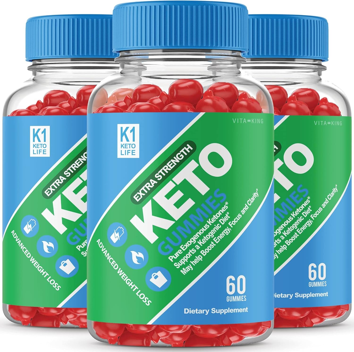 (3 Pack) K1 Keto Life Gummies Advanced Formula K1 Keto Life Acv Gummies K1 Keto Life Extra Strength Keto Gummies (180 Gummeis)