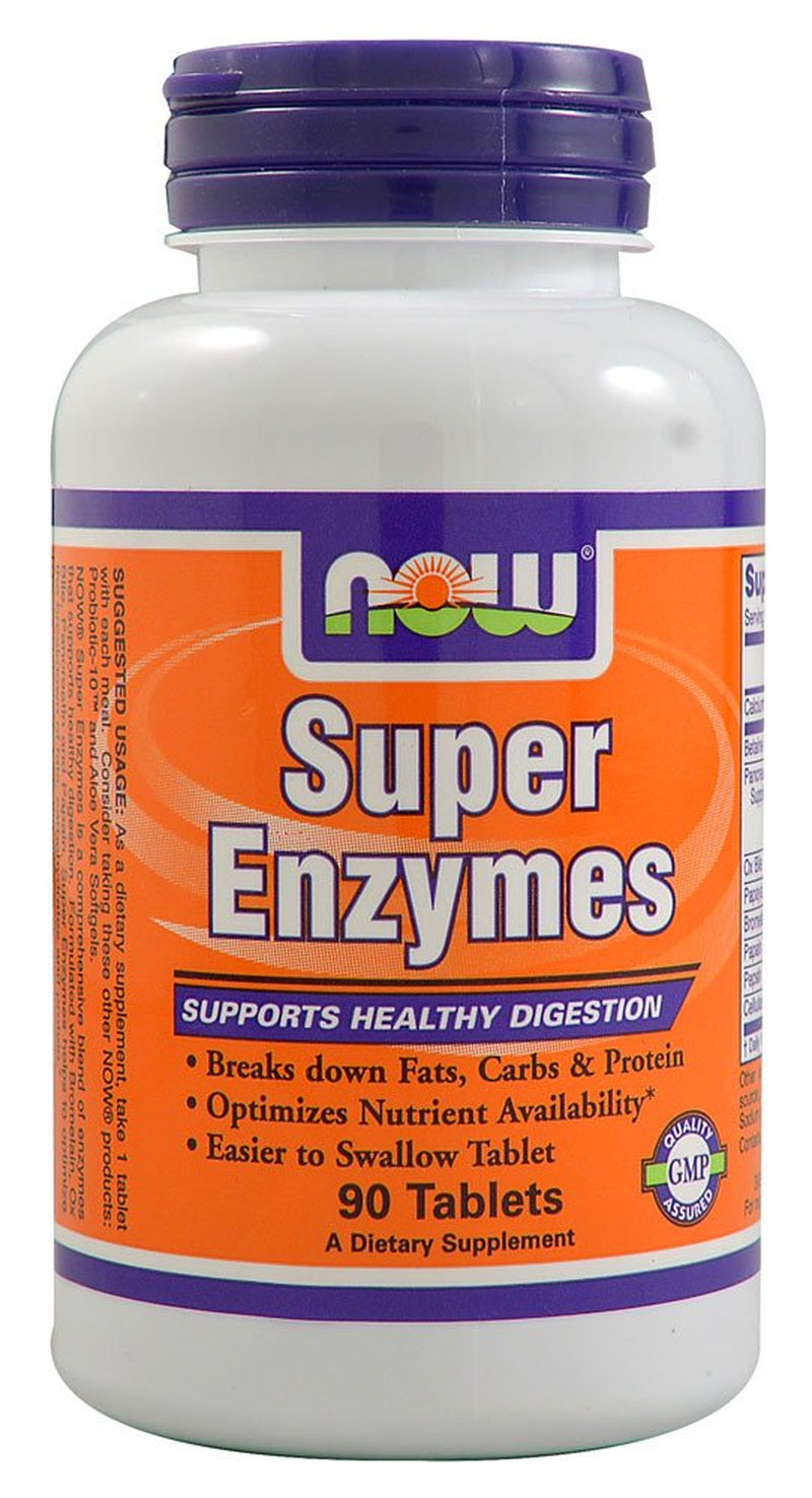 NOW Super Enzymes -- 90 Tablets