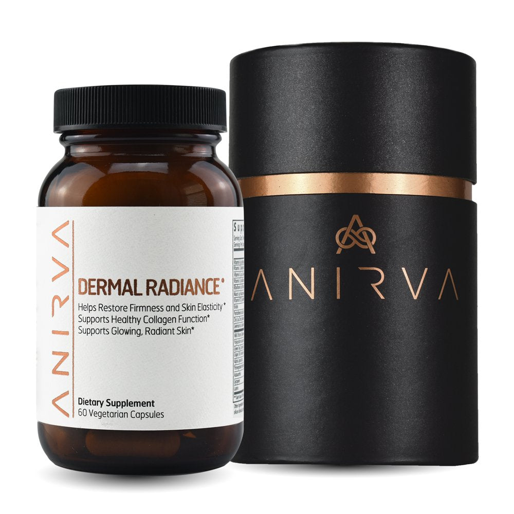 Dermal Radiance by Anirva – anti Aging Skin Supplement | anti Aging Pills to Support Youthful Skin and to Boost Collagen