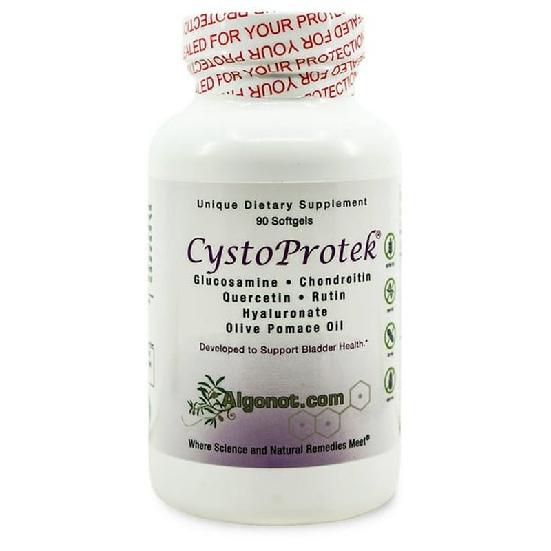 Cystoprotek® 1 Btl, 90 Softgels; Promotes Bladder Health and Support the Protective Layer of the Bladder