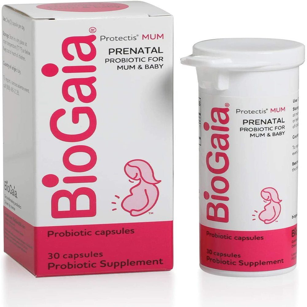 Biogaia Protectis MUM | a Prenatal Probiotic | Helpful for Mom & Baby | Support Baby'S Developing Digestive & Immune Systems | Boosts Mom'S Immune Defenses & Promotes Good Digestive Health | 30 Count