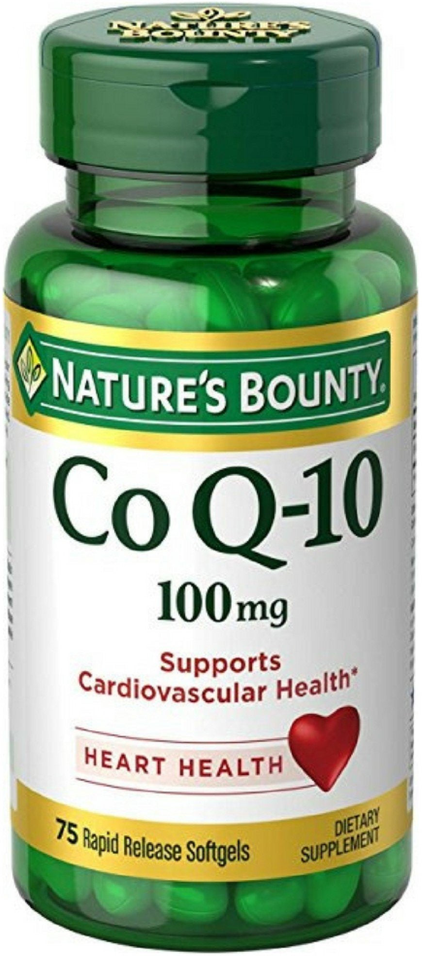 Nature'S Bounty Co Q-10 100 Mg Softgels 75 Ea (Pack of 2)
