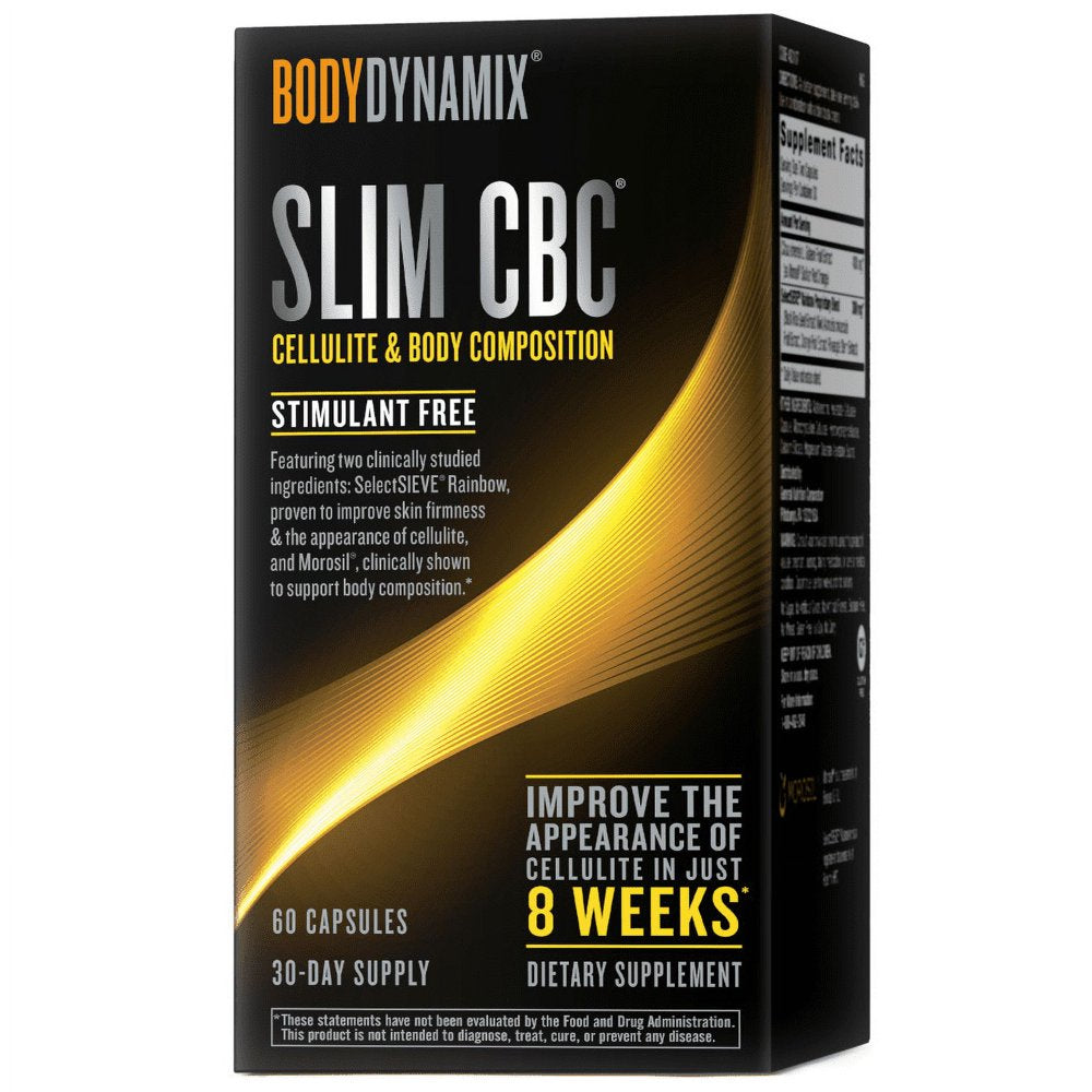 GNC Bodydynamix Slim CBC™ Cellulite & Body Composition, 60 Capsules, Weight Loss Support