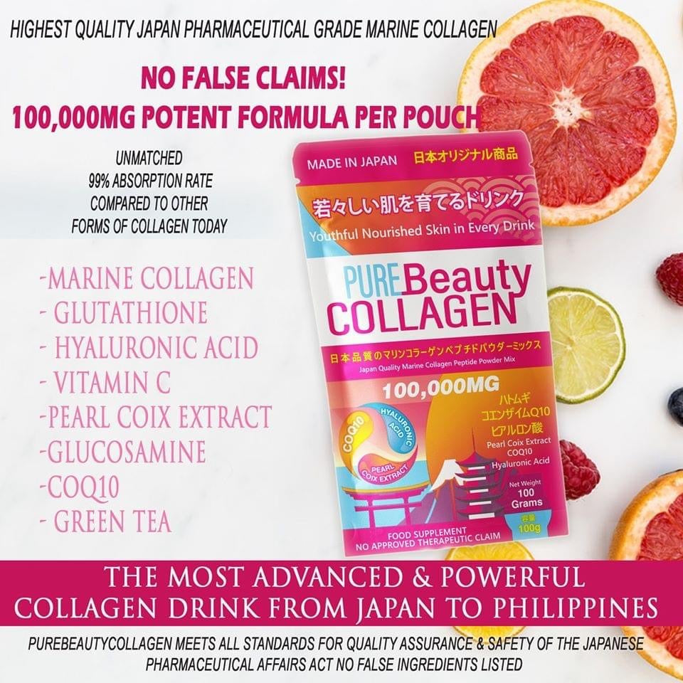 Luxcent Capsules and Pure Beauty Collagen 100,000Mg Combo