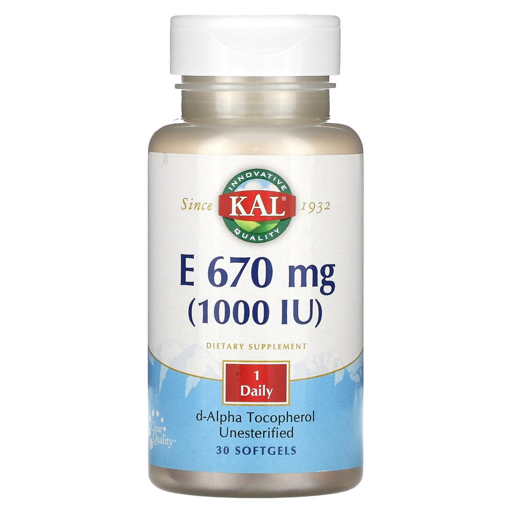 Kal E-670 Mg (1000 IU) 30 Softgel