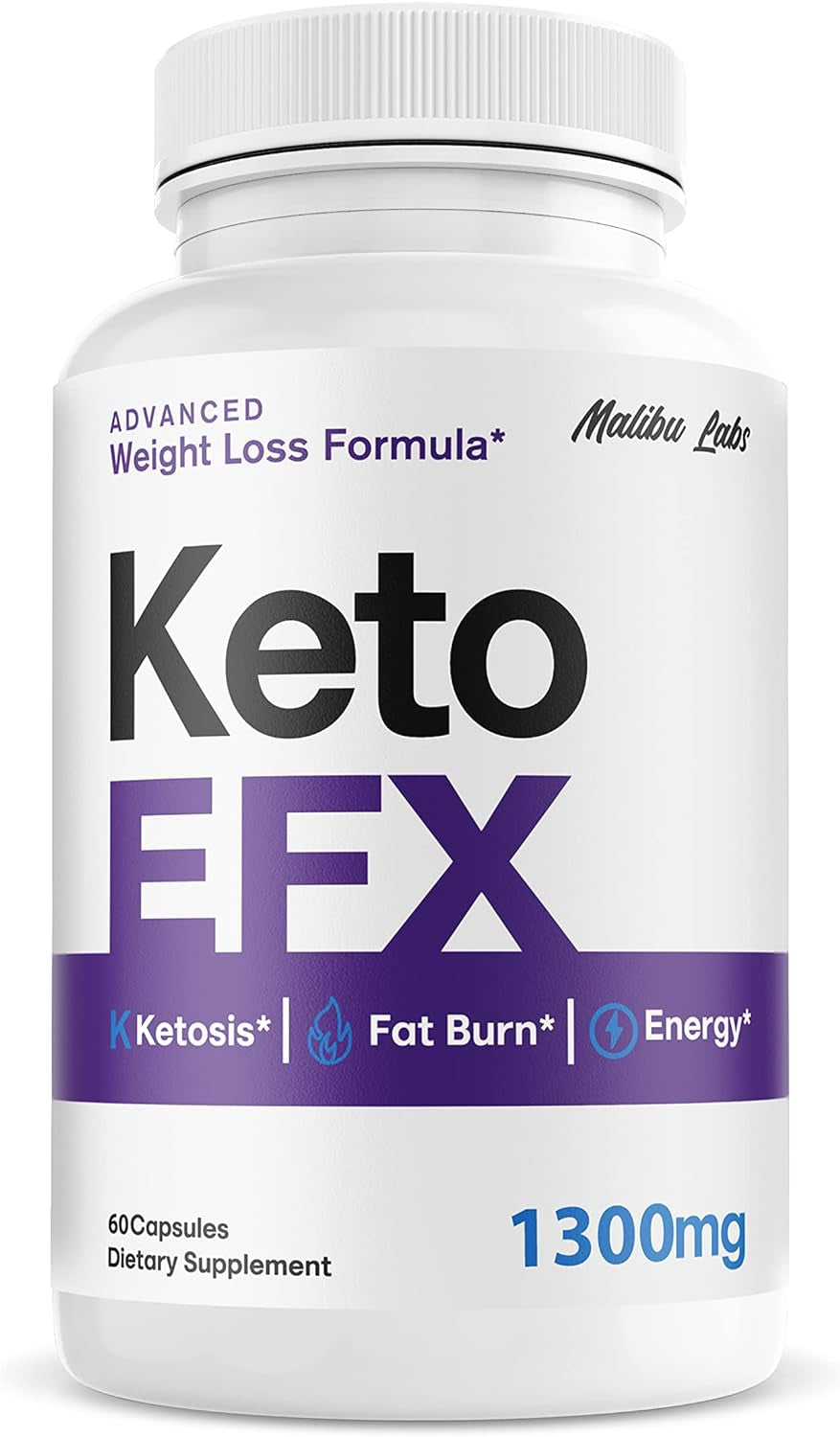 (Official) Keto EFX, Strong Advanced Formula 1300Mg, Made in the USA, (1 Bottle Pack), 30 Day Supply